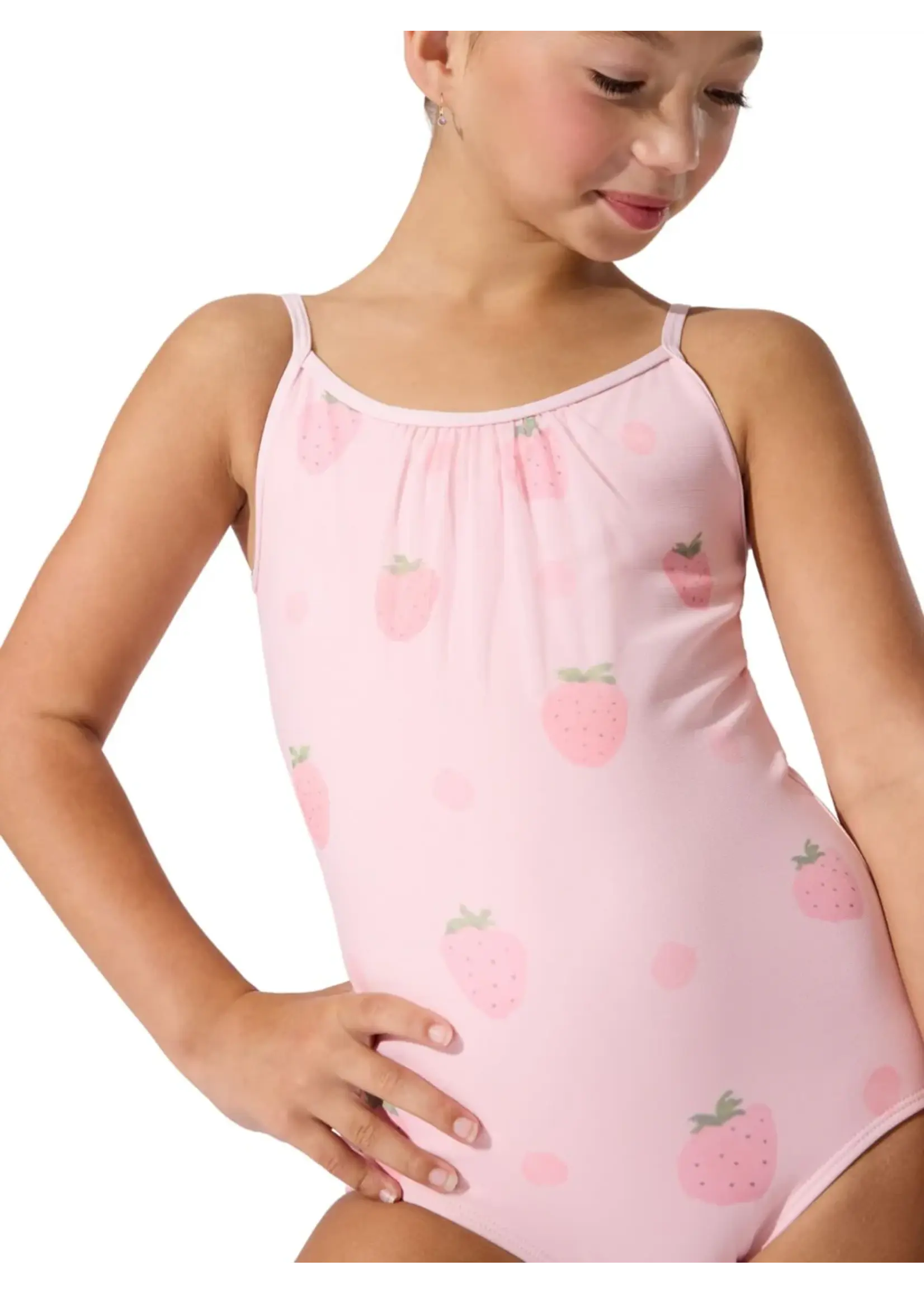 CAPEZIO & BUNHEADS AF12632C VERY BERRY SWEET ADJUSTABLE CAMISOLE LEOTARD
