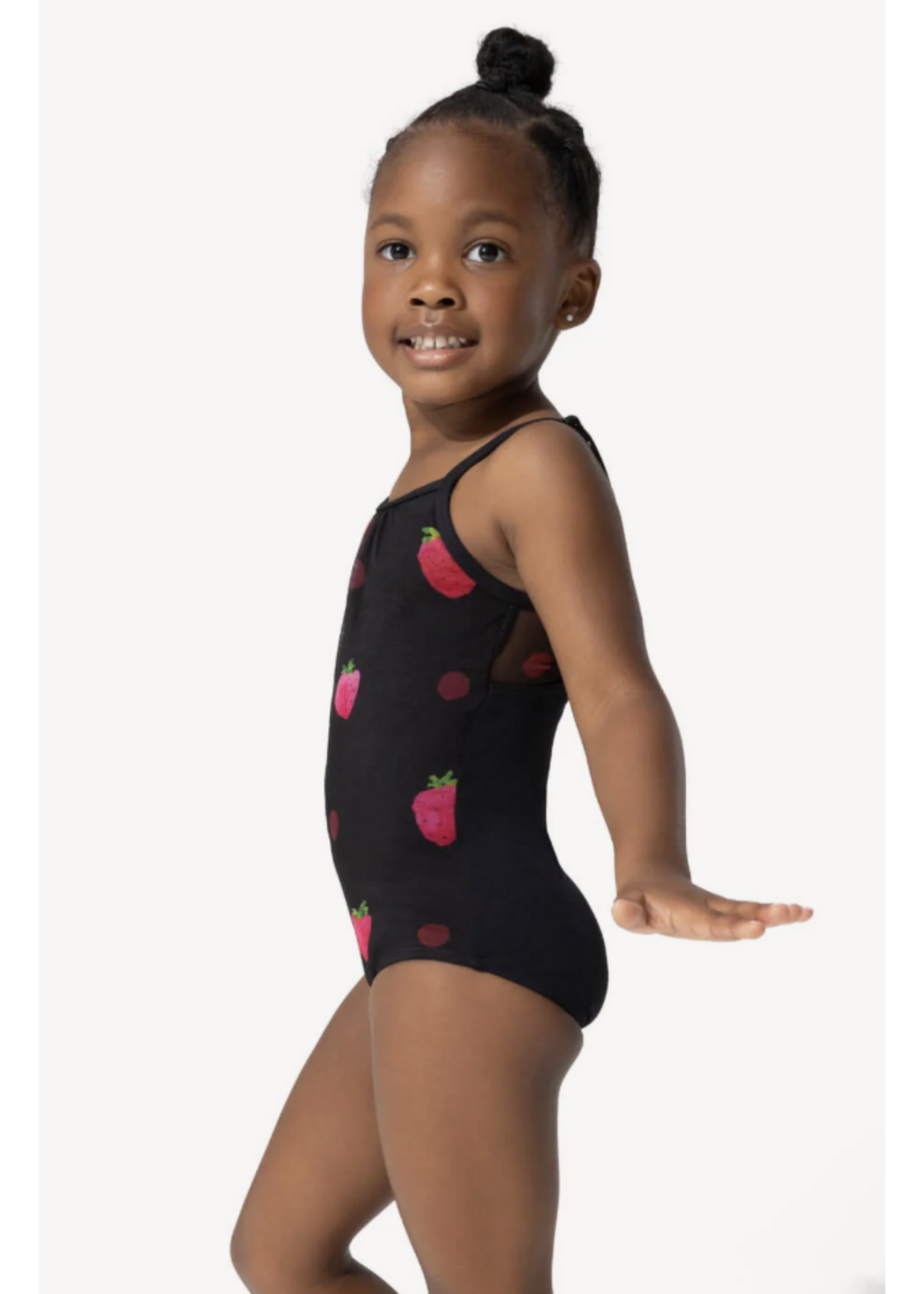 CAPEZIO & BUNHEADS AF12632C VERY BERRY SWEET ADJUSTABLE CAMISOLE LEOTARD