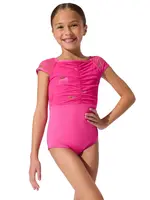 CAPEZIO & BUNHEADS AF12634C BERRY SWEET  STRAWBERRY CAP SLEEVE LEOTARD
