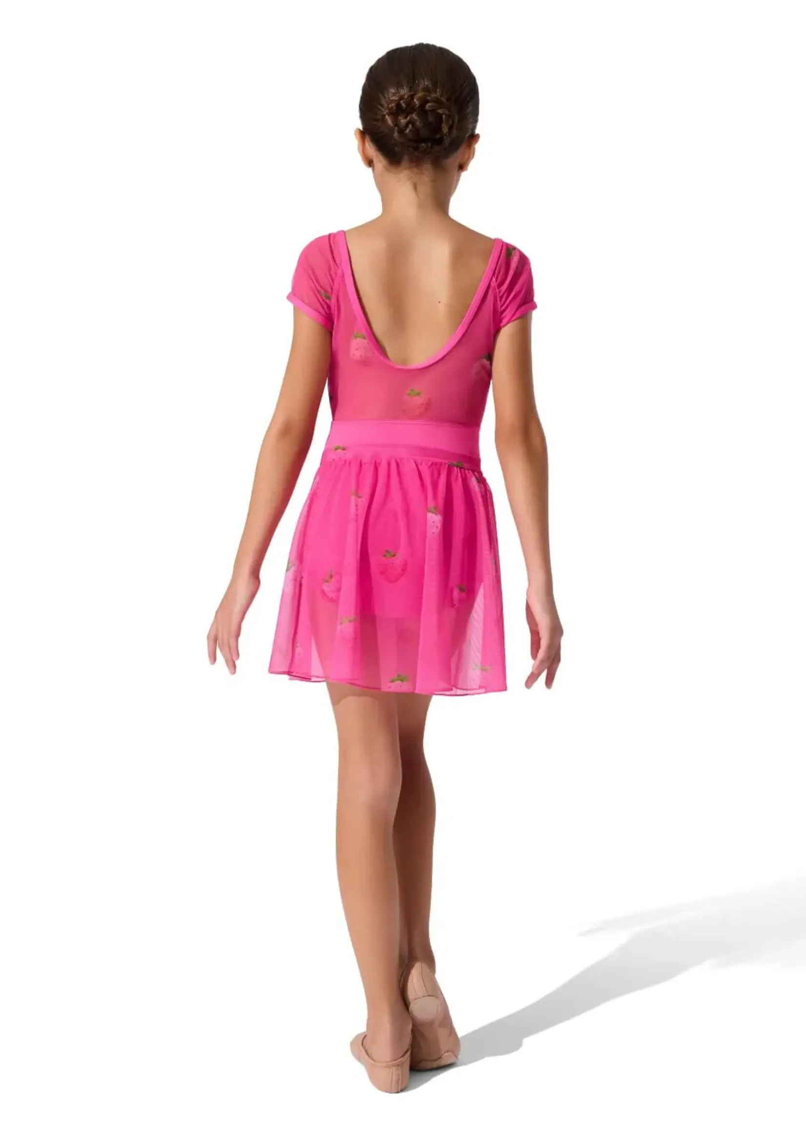 CAPEZIO & BUNHEADS AF12635C BERRY SWEET CUPCAKE PULL ON SKIRT