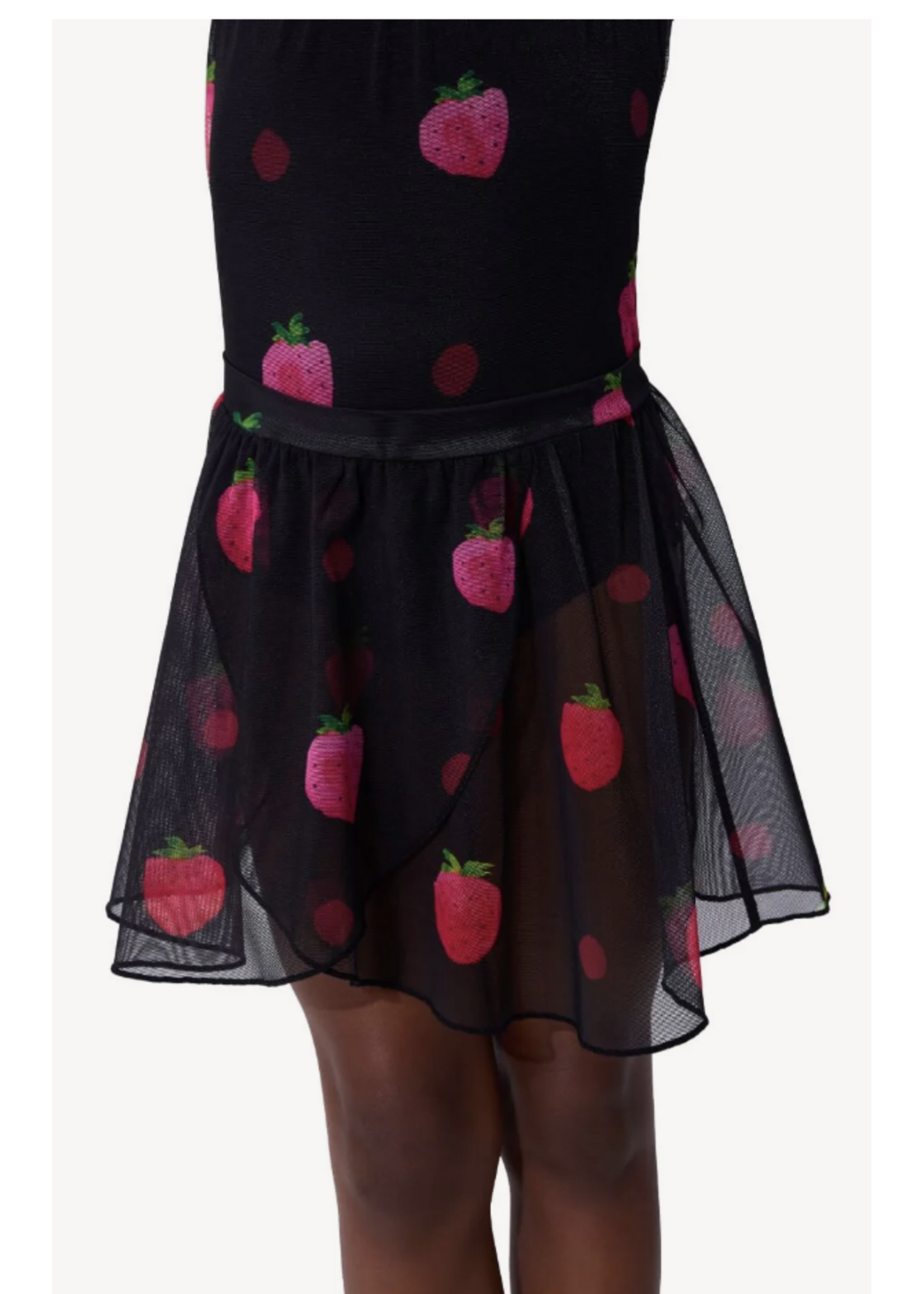 CAPEZIO & BUNHEADS AF12635C BERRY SWEET CUPCAKE PULL ON SKIRT