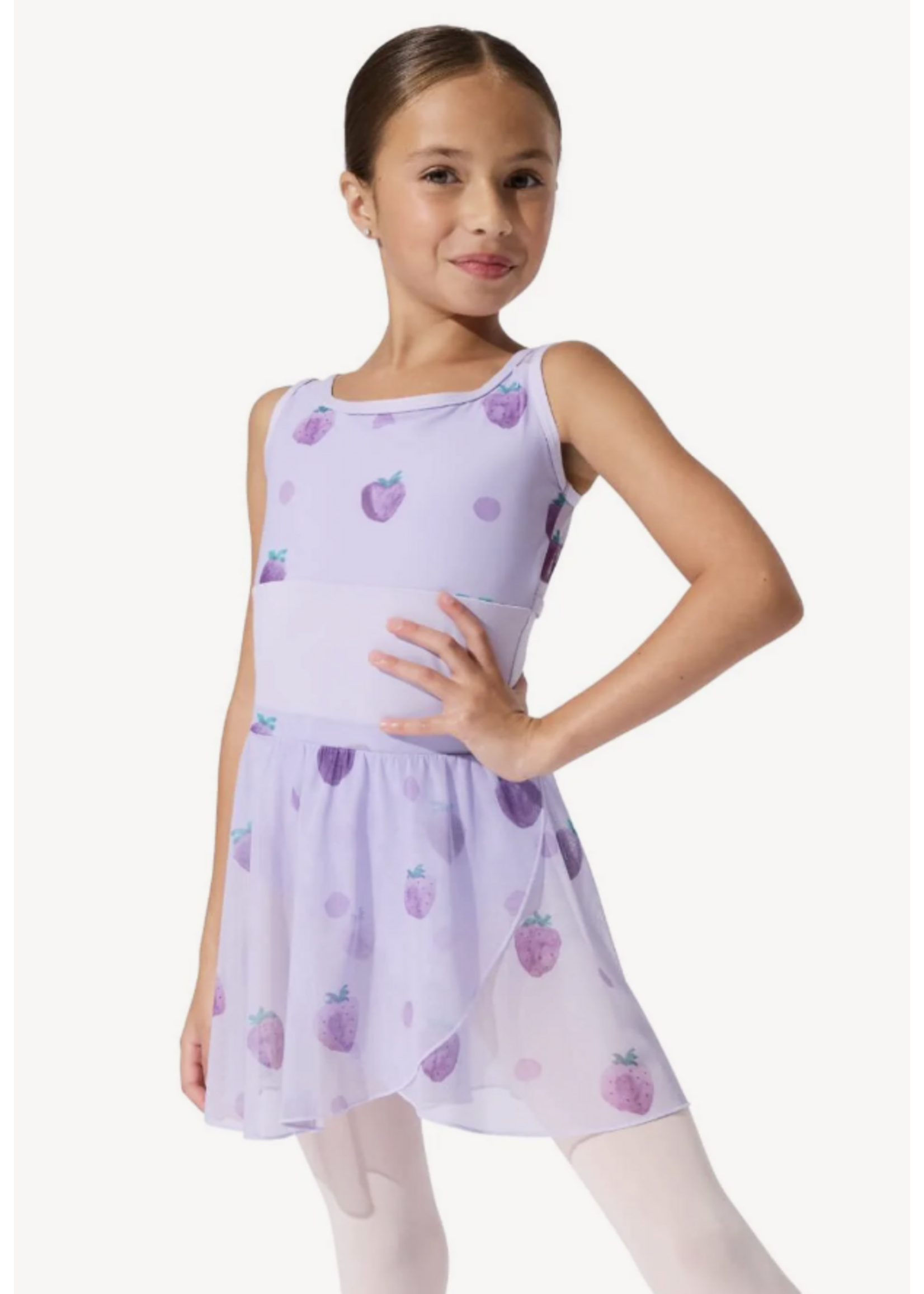 CAPEZIO & BUNHEADS AF12635C BERRY SWEET CUPCAKE PULL ON SKIRT