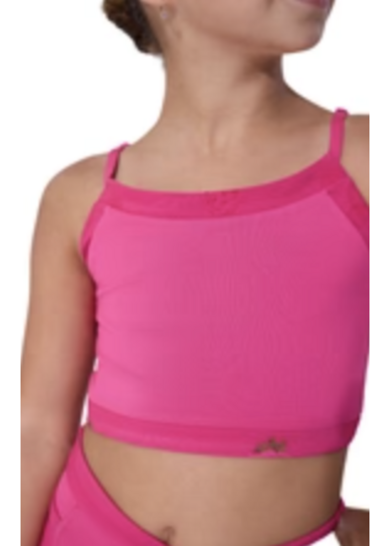 CAPEZIO & BUNHEADS AF12637C BERRY SWEET  BERRY CUTE ADJUSTABLE CAMISOLE TOP