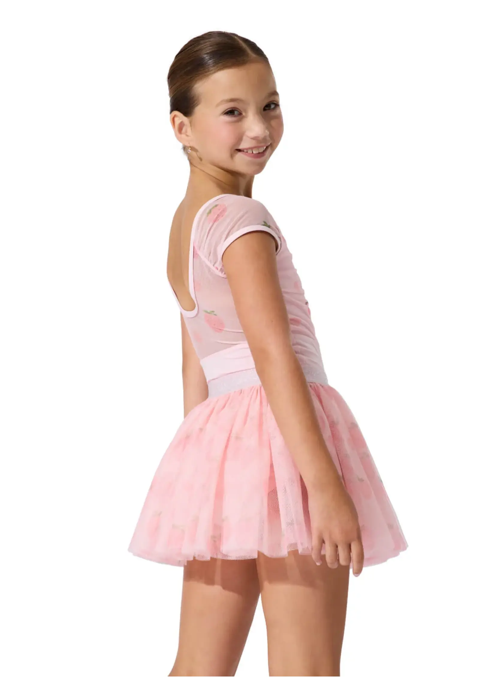 CAPEZIO & BUNHEADS AF12636C BERRY SWEET TART PULL ON TUTU SKIRT