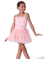 CAPEZIO & BUNHEADS AF12630C BERRY SWEET SHORTCAKE CAMISOLE  TUTU DRESS