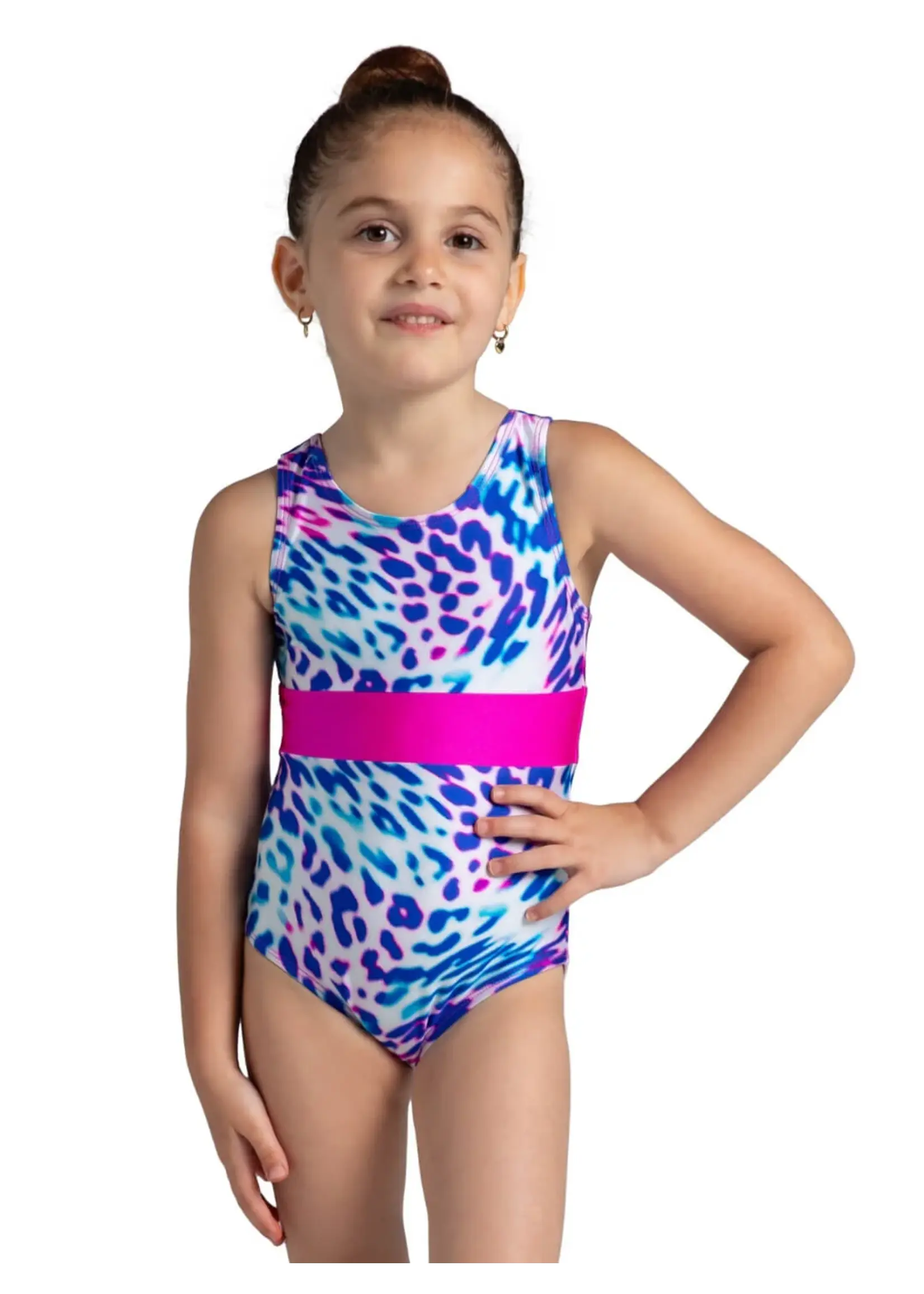 CAPEZIO & BUNHEADS AF12590C JUNGLE RACER BACK LEOTARD