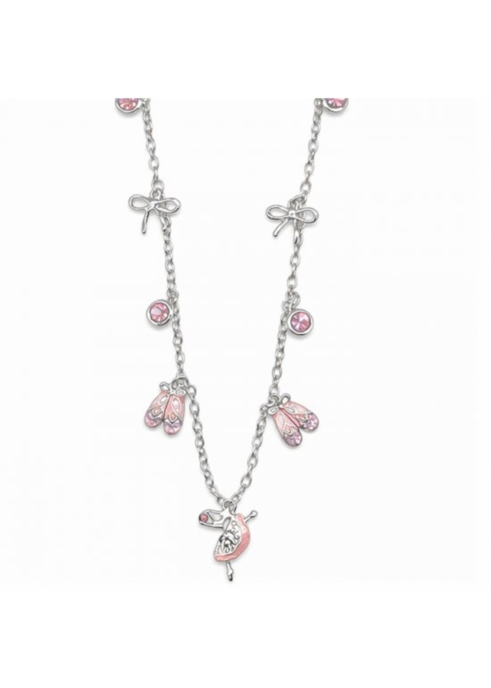 DASHA DESIGNS 2787 BALLERINA BLISS CHARM NECKLACE
