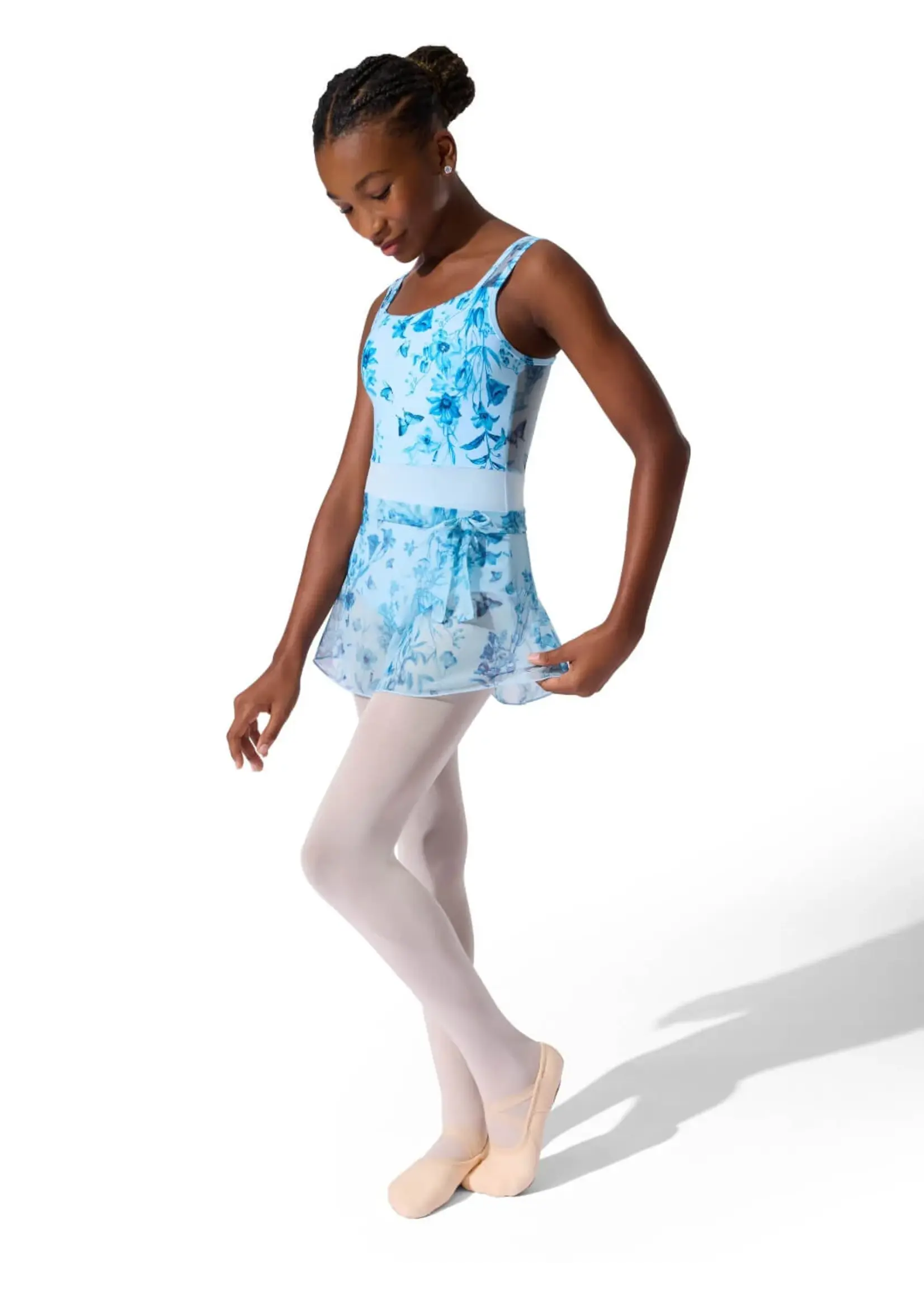 CAPEZIO & BUNHEADS AF12645C FAIRY TOILE FAE RIBBON PULL ON A-LINE SKIRT