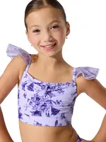 CAPEZIO & BUNHEADS AF12647C FAIRY TOILE FLUTTER CAMISOLE BRA TOP