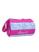 HORIZON DANCE RILEY IRIDESCENT SEQUIN PANEL DANCE ROLL DUFFEL BAG 12X8