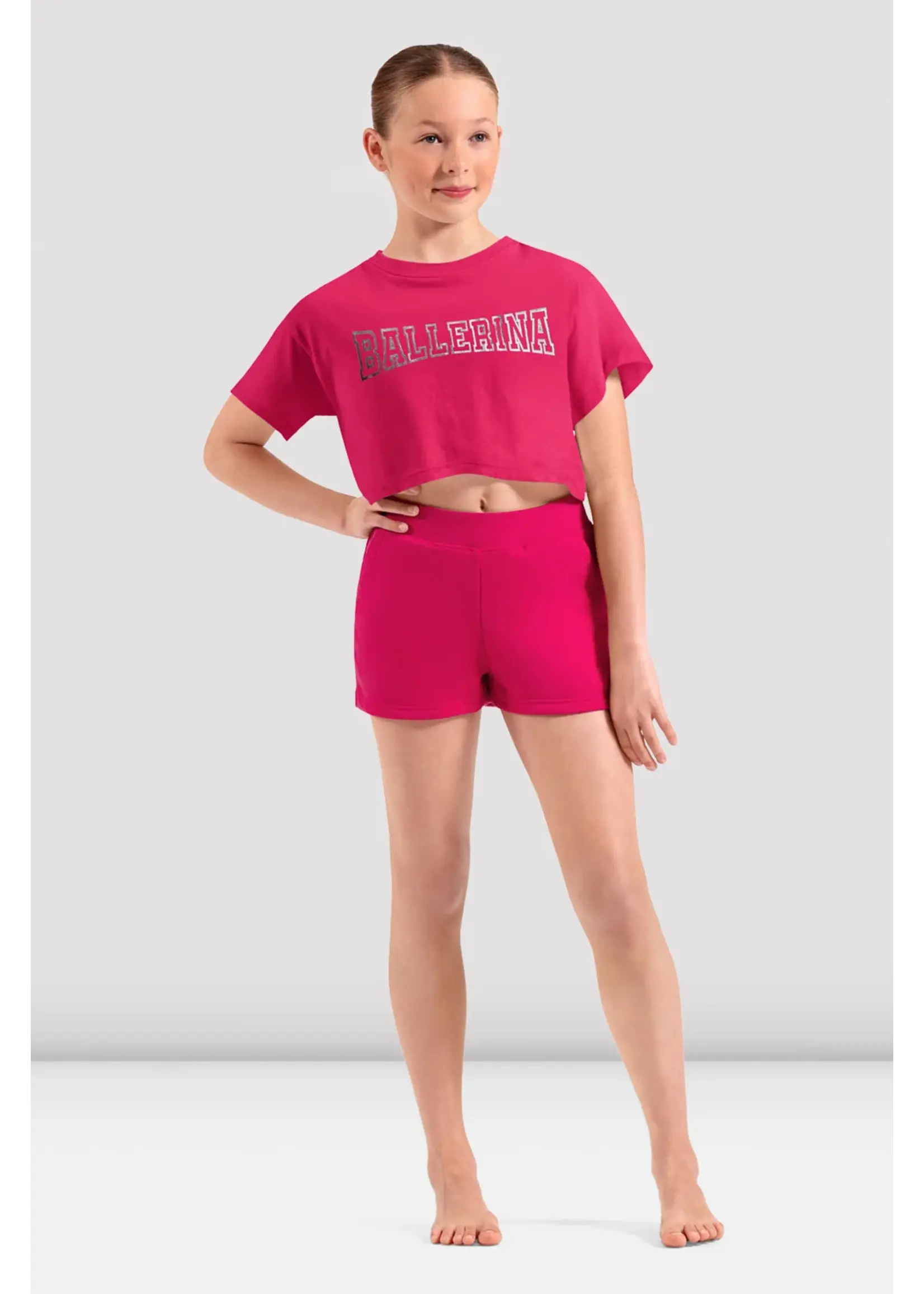 BLOCH & MIRELLA M30023C CHILD BALLERINA CROPPED T SHIRT