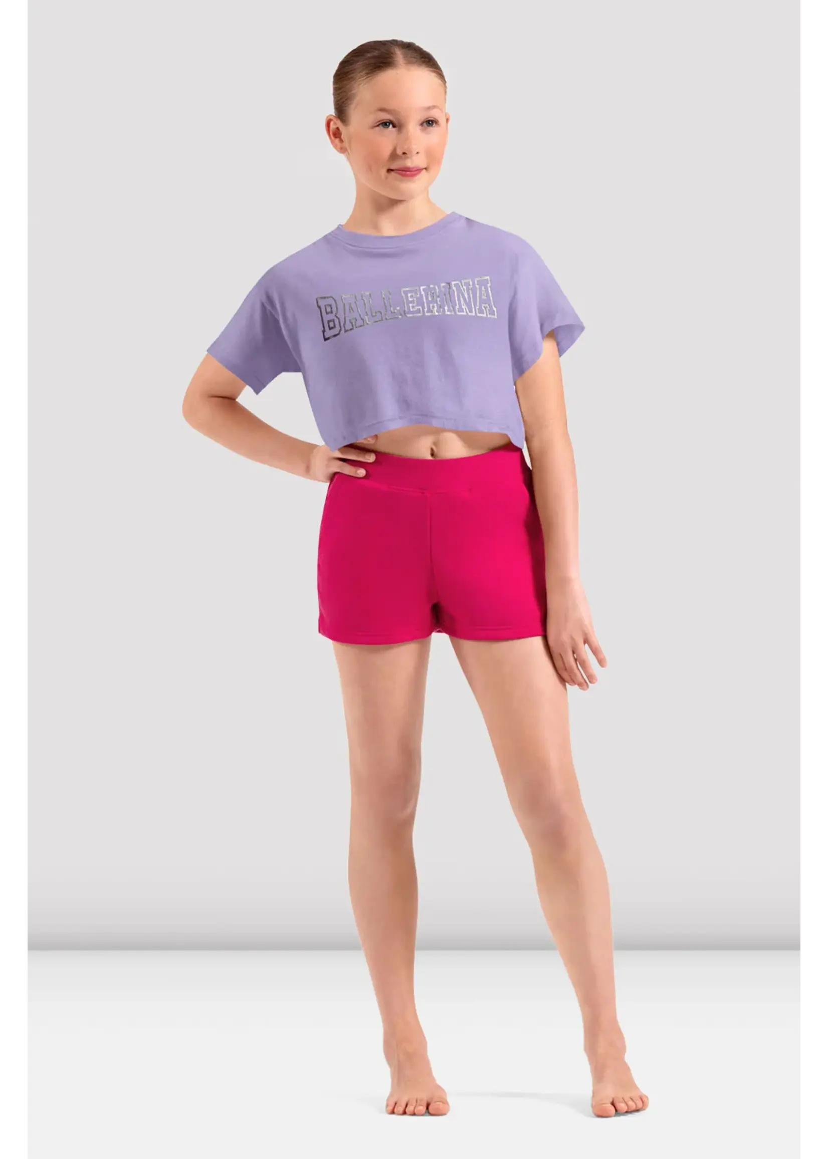 BLOCH & MIRELLA M30023C CHILD BALLERINA CROPPED T SHIRT