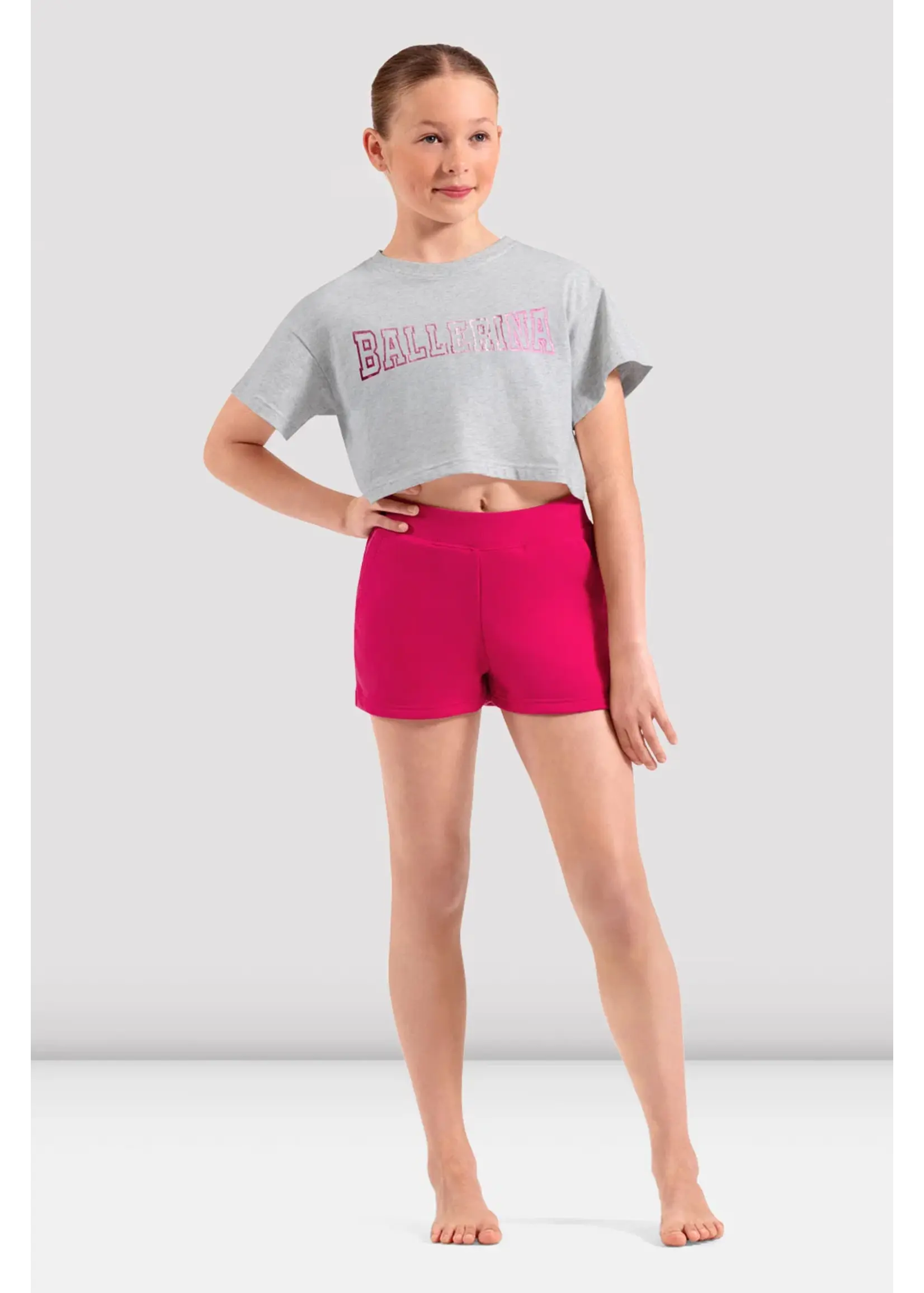 BLOCH & MIRELLA M30023C CHILD BALLERINA CROPPED T SHIRT