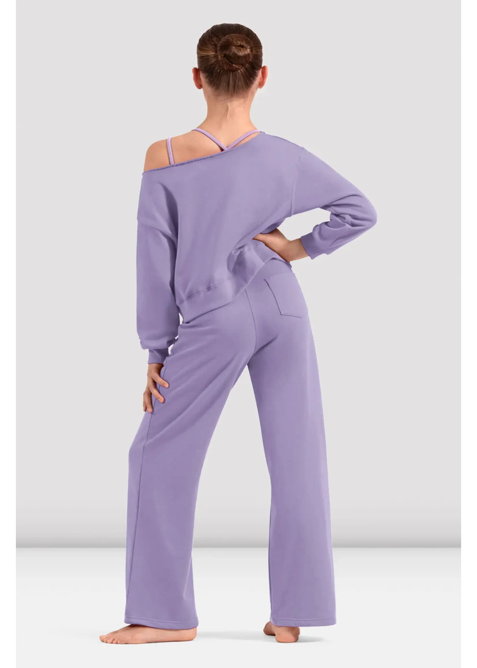 BLOCH & MIRELLA M30022C CHILD OFF THE SHOULDER SWEATSHIRT