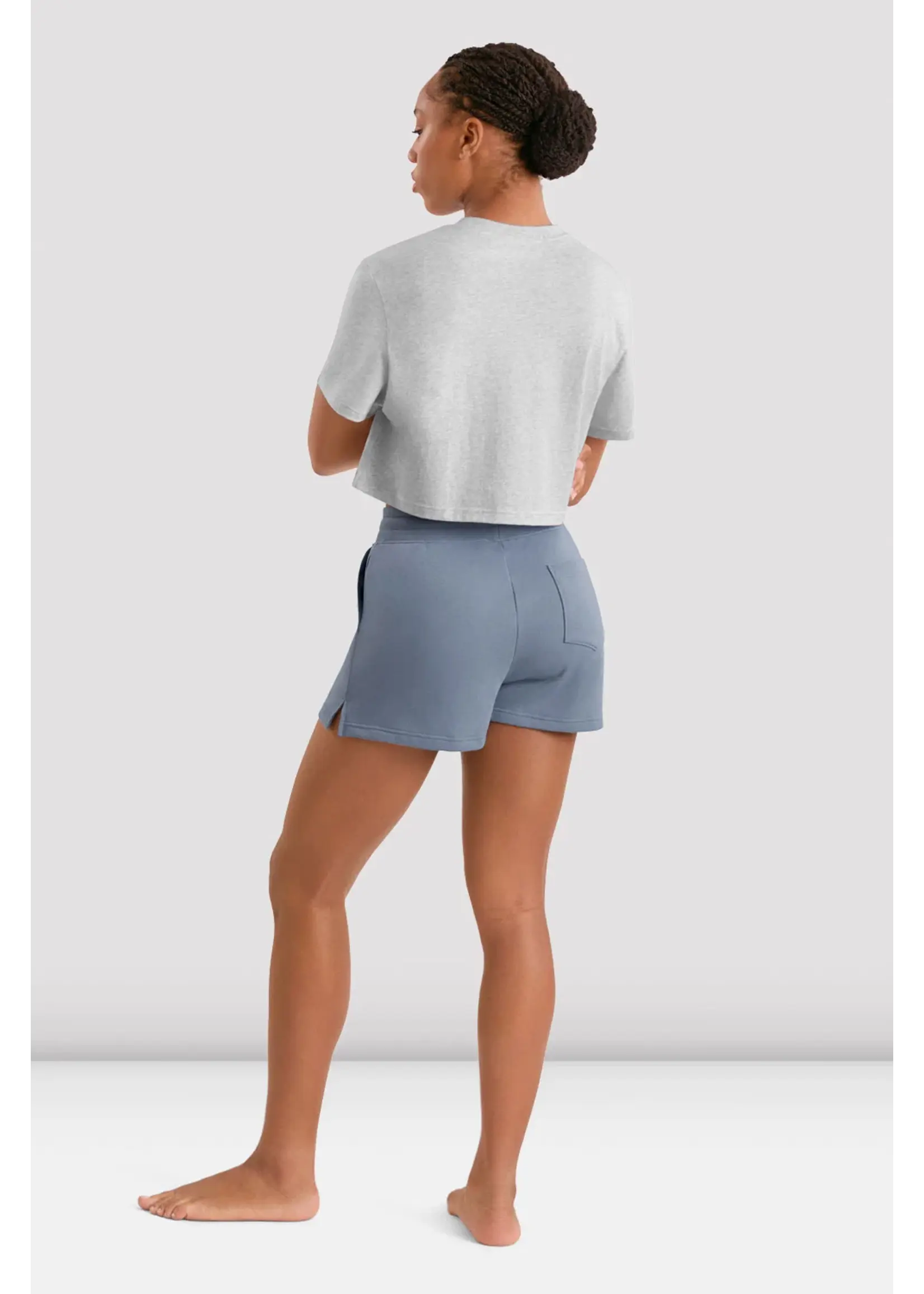 BLOCH & MIRELLA M30018L ADULT BALLERINA CROPPED T SHIRT