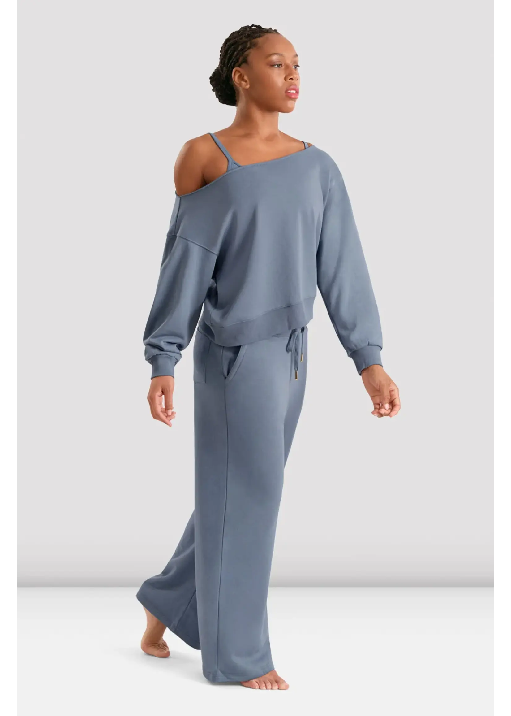 BLOCH & MIRELLA M80007L ADULT WIDE LEG SWEATPANT