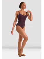 BLOCH & MIRELLA M70007  FLORAL EMBROIDERED DETAIL CAMISOLE LEOTARD