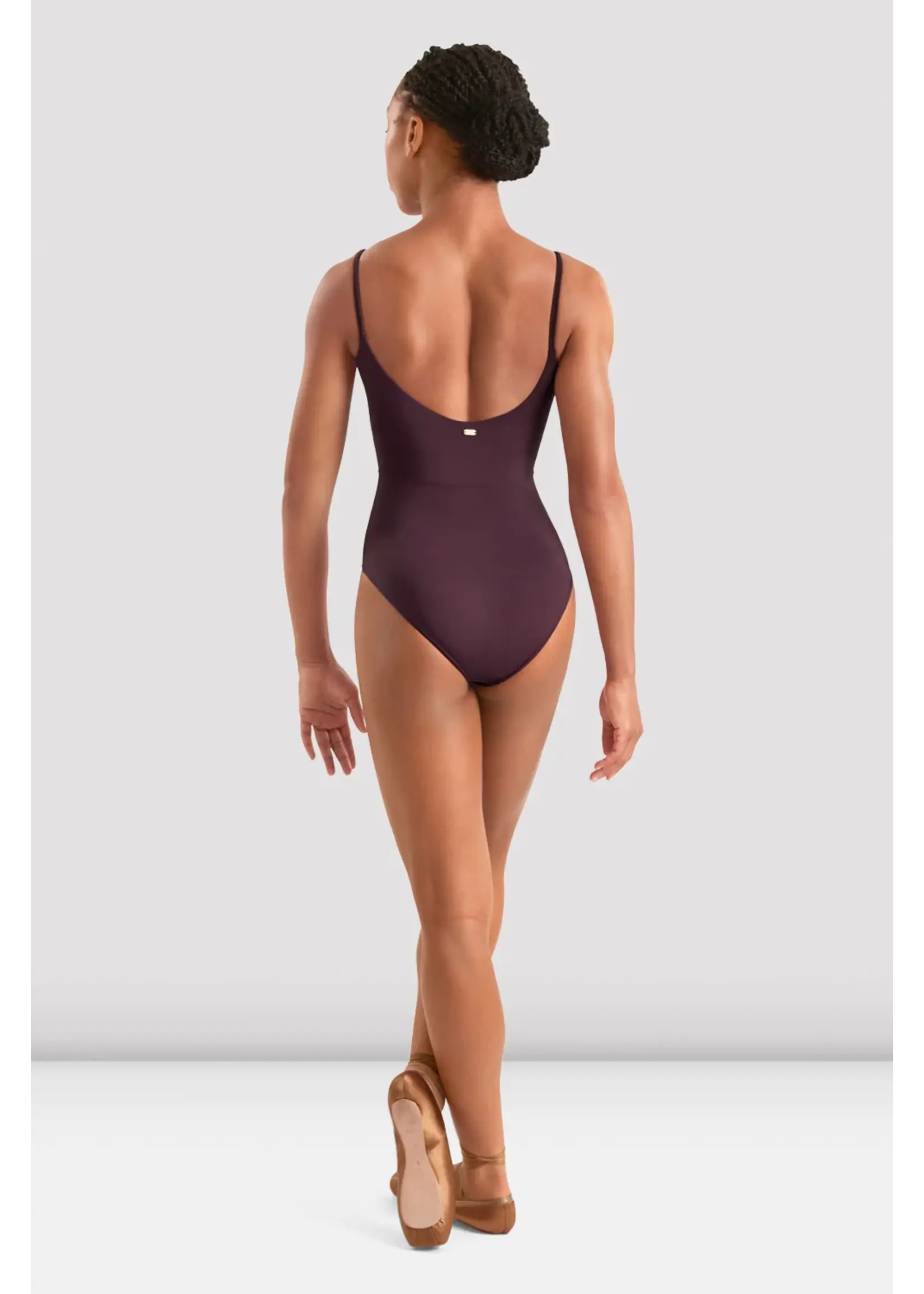 BLOCH & MIRELLA M70007  FLORAL EMBROIDERED DETAIL CAMISOLE LEOTARD