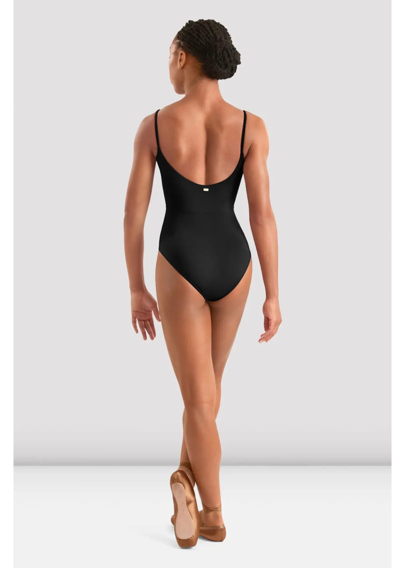 BLOCH & MIRELLA M70007  FLORAL EMBROIDERED DETAIL CAMISOLE LEOTARD