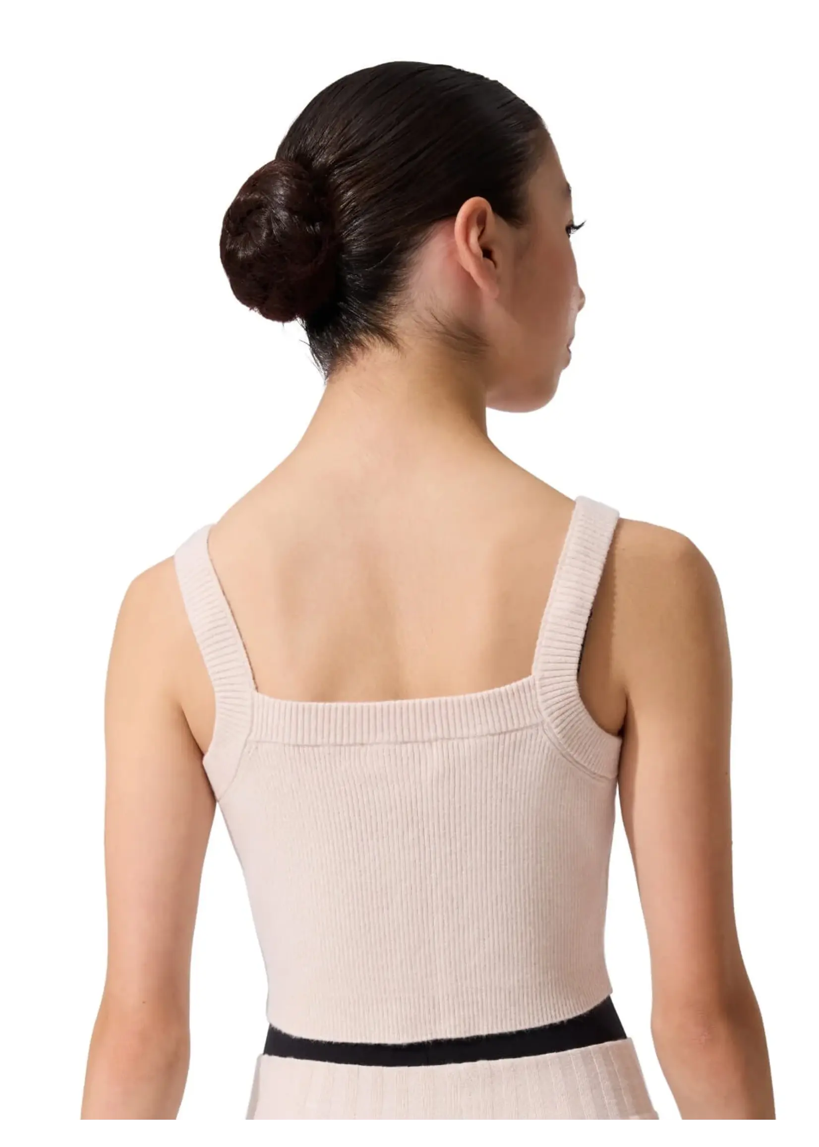 CAPEZIO & BUNHEADS ACK11010W MISE-EN-SCENE GERWIG TANK SWEATER TOP