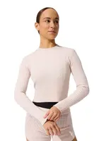 CAPEZIO & BUNHEADS ACK11012W MISE-EN-SCENE COPPOLA LONG SLEEVE SWEATER