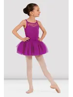 BLOCH & MIRELLA CL70015 GIANNA SWEETHEART NECKLINE FLOCKED CAMISOLE TUTU LEOTARD