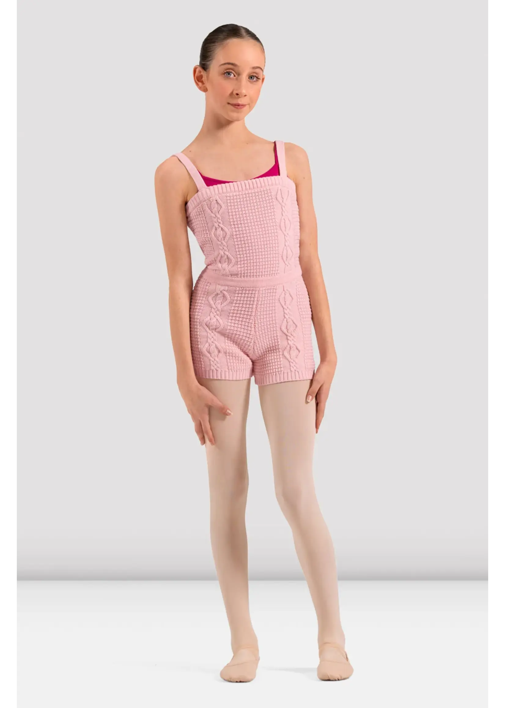 BLOCH & MIRELLA CU12009 JOSEPHINE SHORT KNITTED CABLE ONESIE