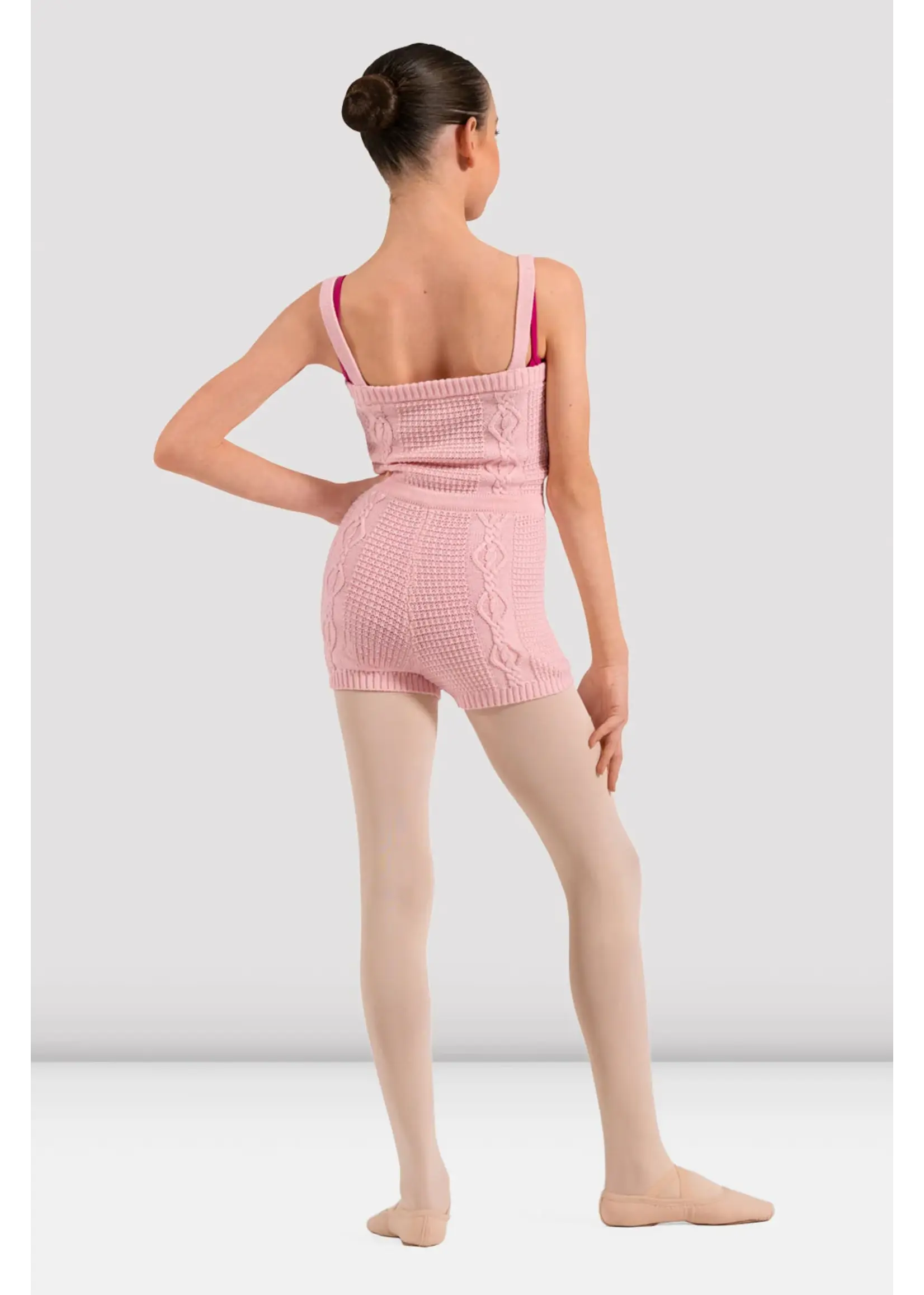 BLOCH & MIRELLA CU12009 JOSEPHINE SHORT KNITTED CABLE ONESIE
