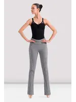 BLOCH & MIRELLA P80010 ELENA ROLL OVER WAISTBAND CABLE KNIT FLARE PANTS