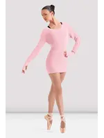 BLOCH & MIRELLA Z30041 STELLA OPEN BACK DETAIL CABLE KNIT SWEATER