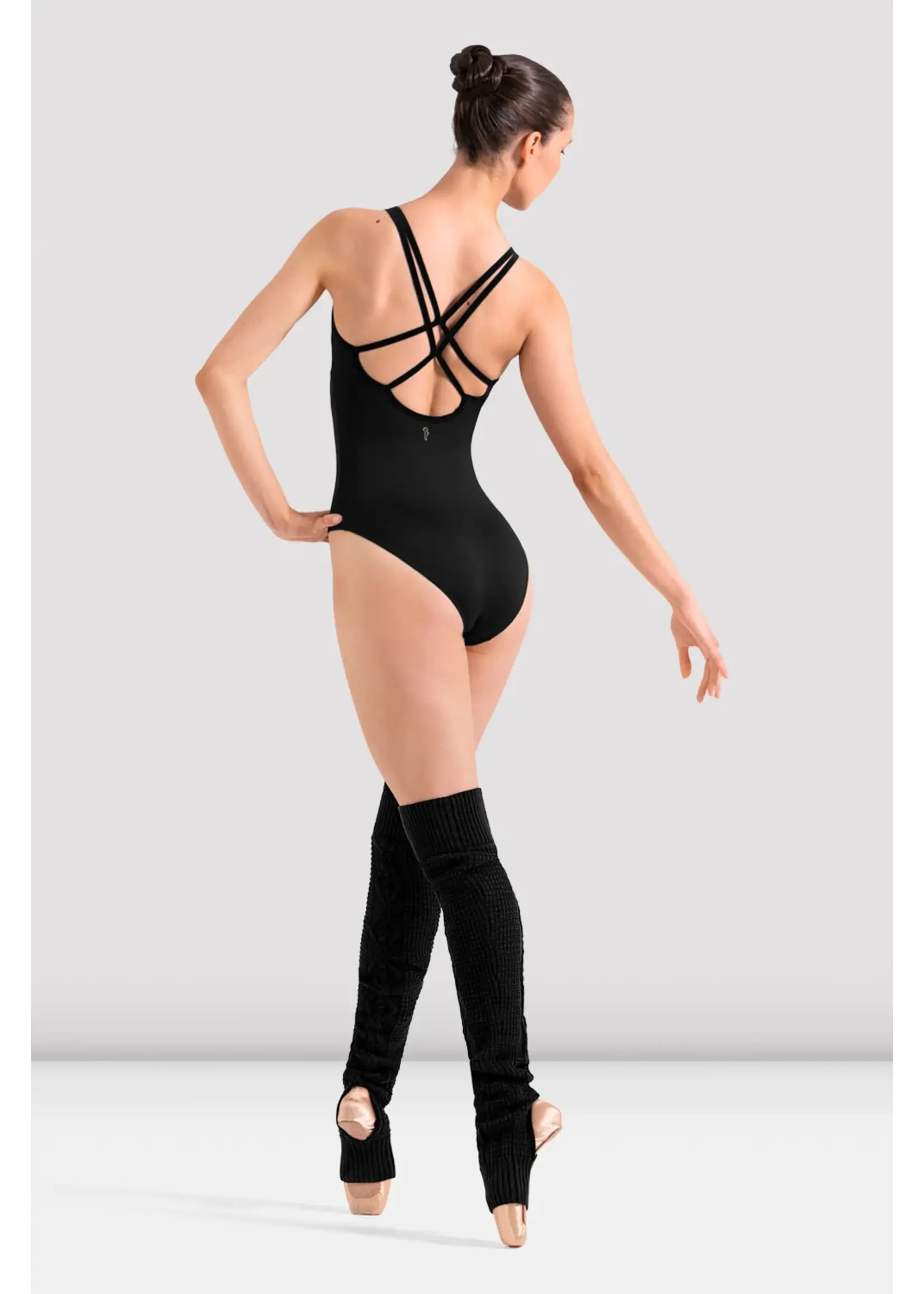 BLOCH & MIRELLA W11008 VICTORIA CABLE KNIT STIRRUP LEG WARMERS