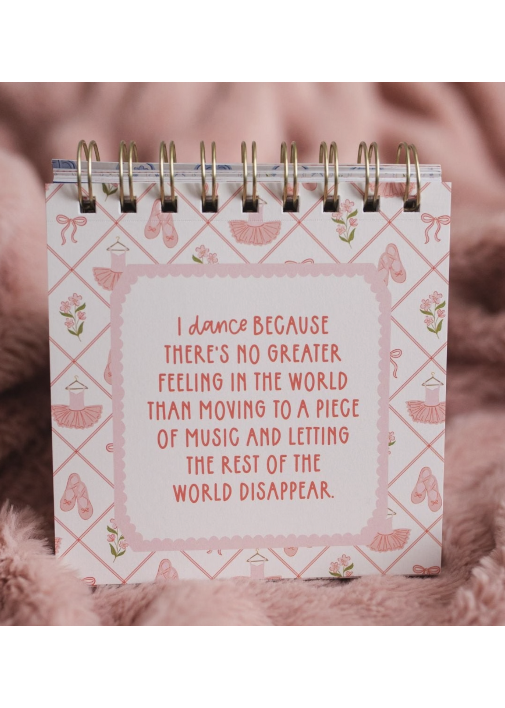 PIPPI POST DANCE QUOTES FLIP BOOK - 52 WEEKS OF ENCOURAGEMENT