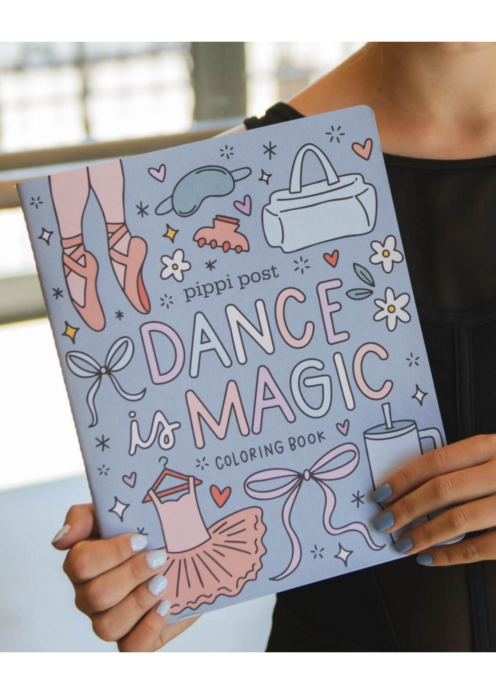 PIPPI POST DANCE IS MAGIC COLORING BOOK