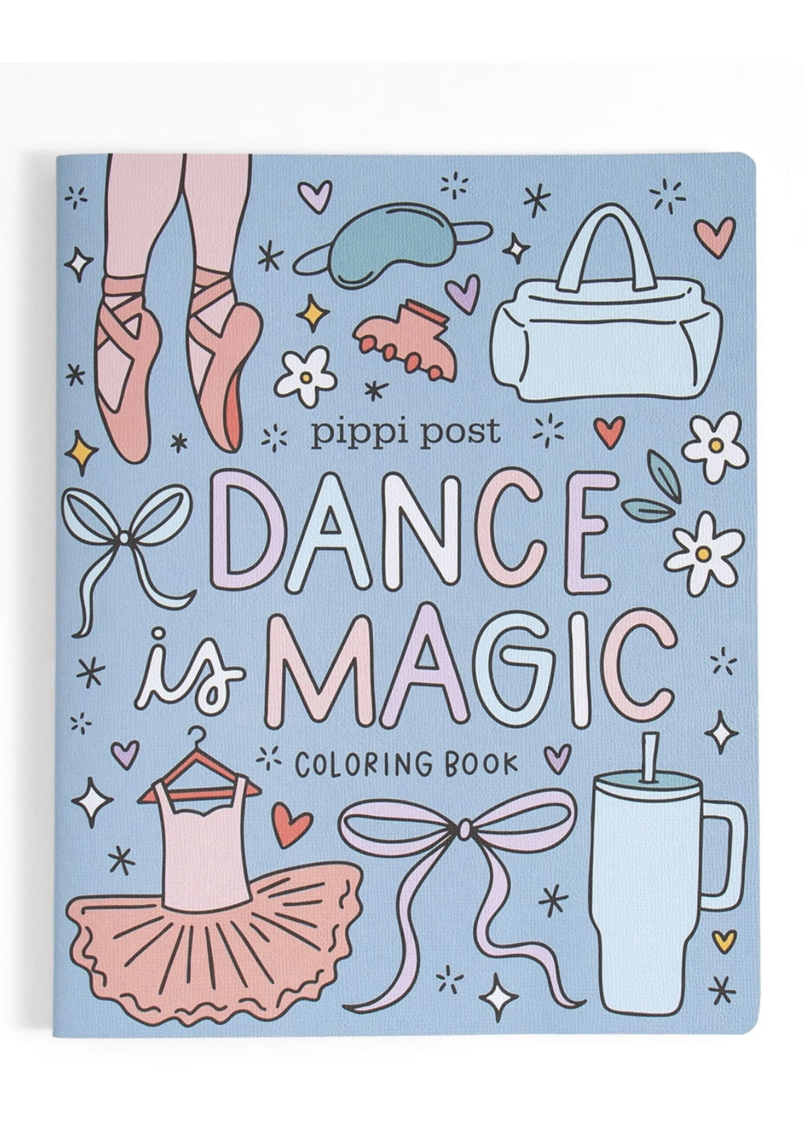 PIPPI POST DANCE IS MAGIC COLORING BOOK