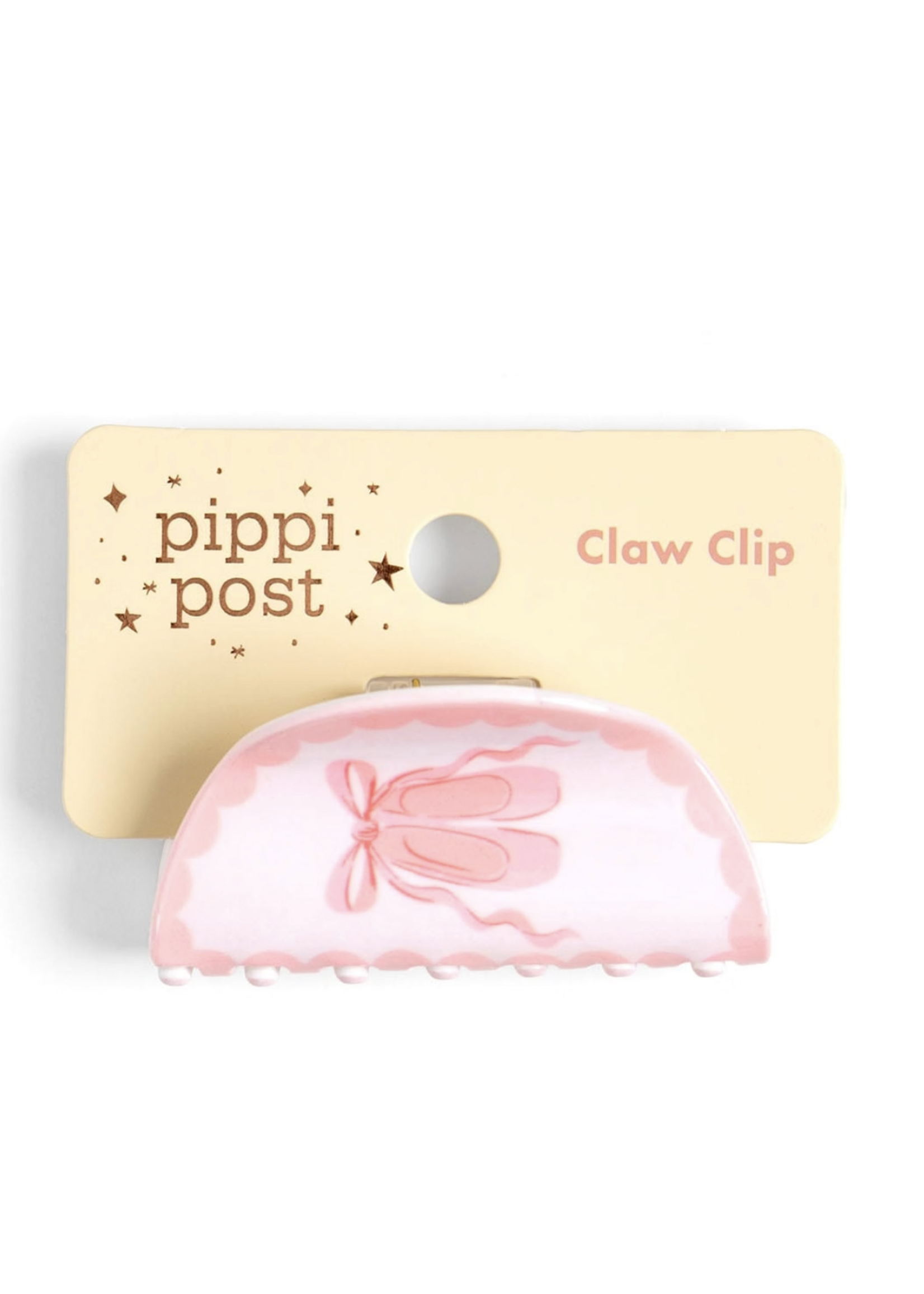 PIPPI POST BALLET SLIPPERS CLAW CLIP