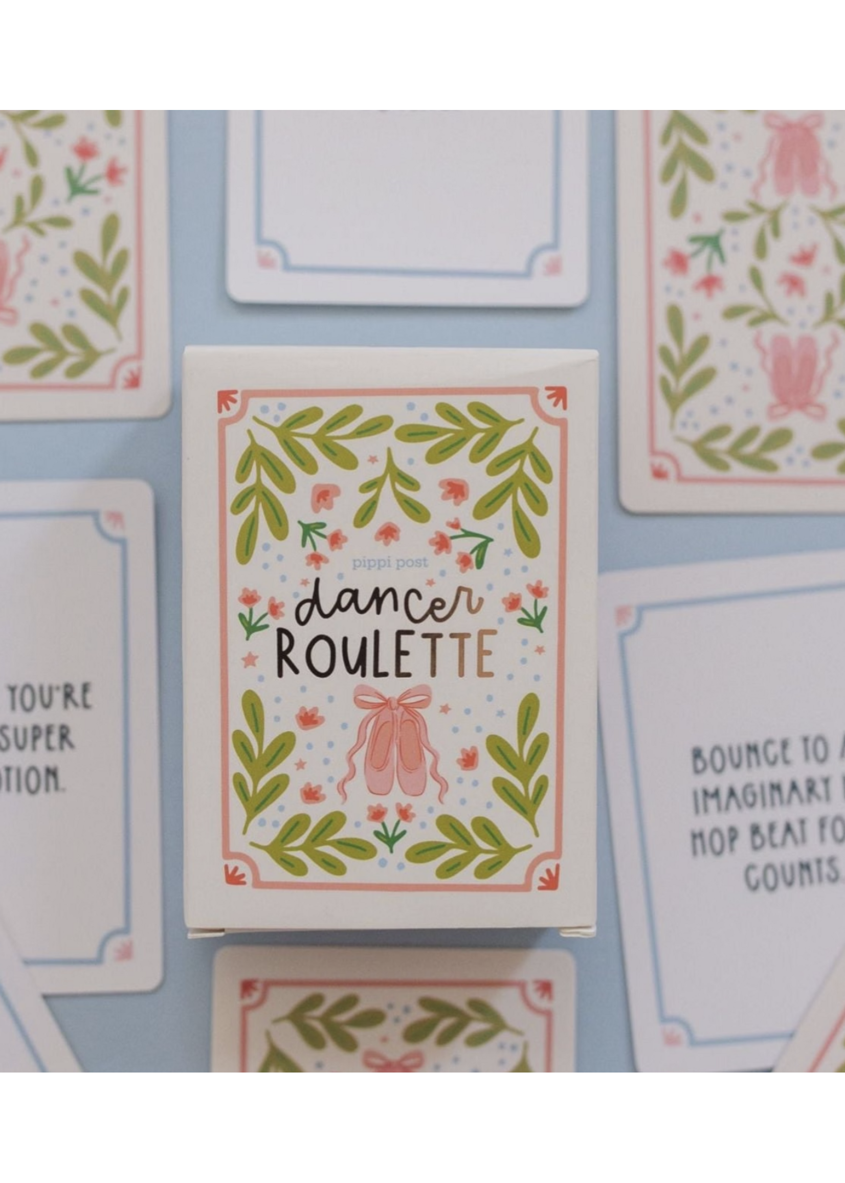 PIPPI POST DANCER ROULETTE ACTIVITY CARD GAME