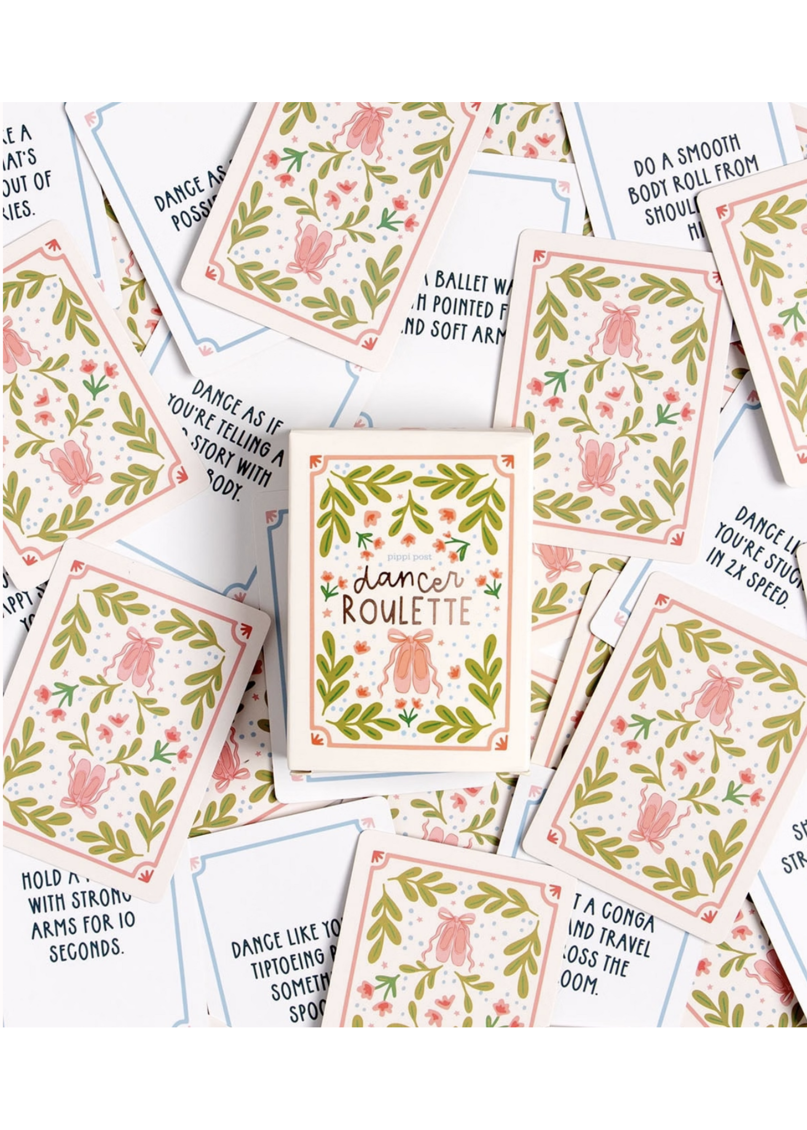 PIPPI POST DANCER ROULETTE ACTIVITY CARD GAME
