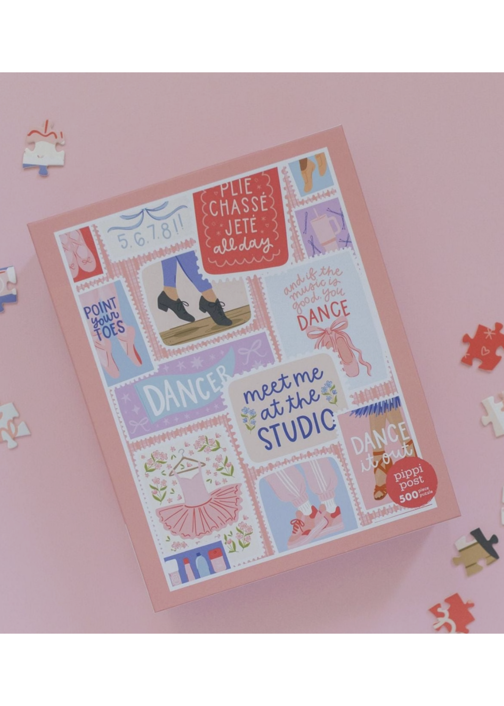 PIPPI POST DANCE IT OUT 500 PIECE JIGSAW PUZZLE