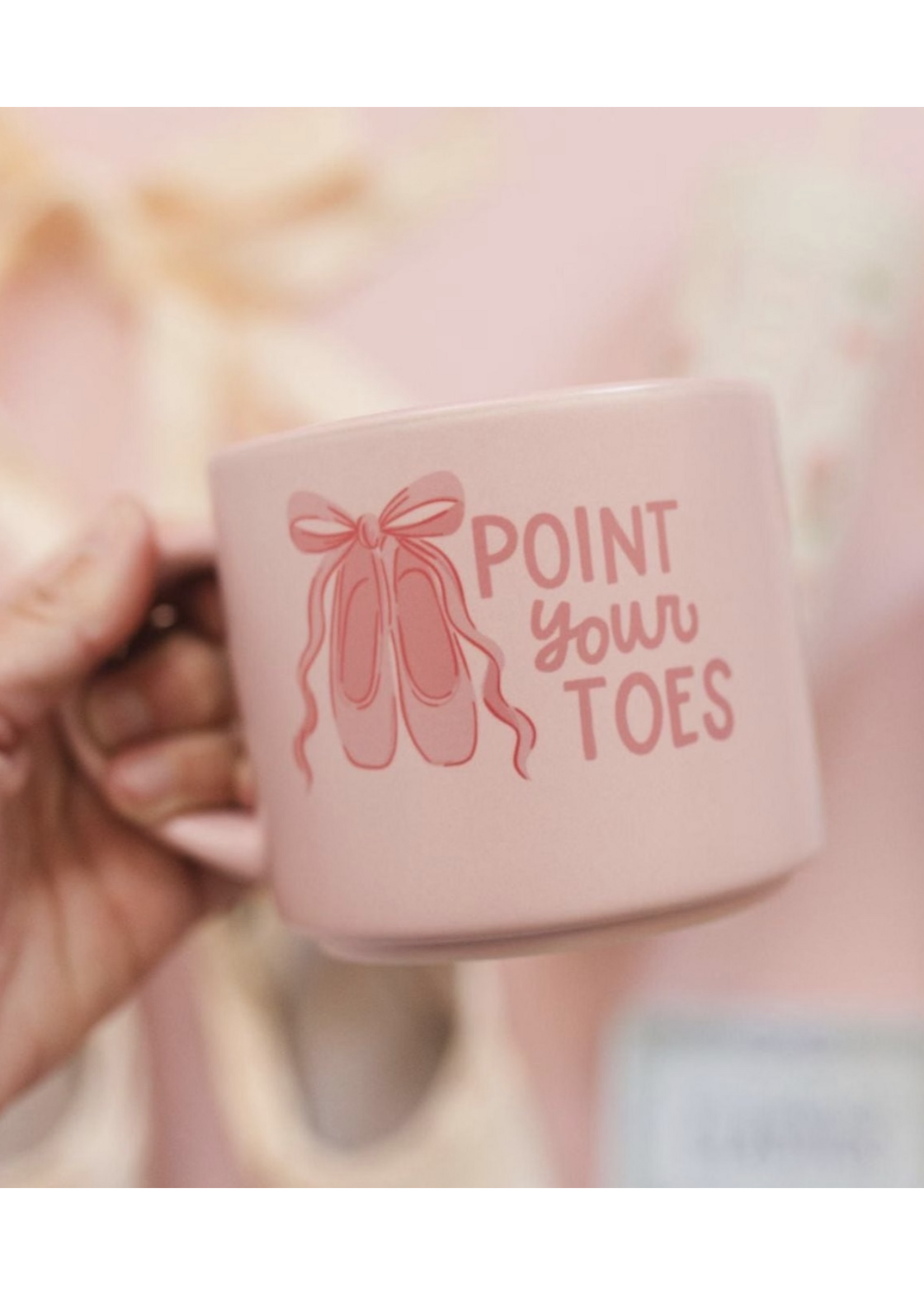 PIPPI POST POINTE YOUR TOES COFFEE MUG