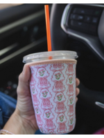 PIPPI POST BALLET SLIPPERS PINK DRINK SLEEVE