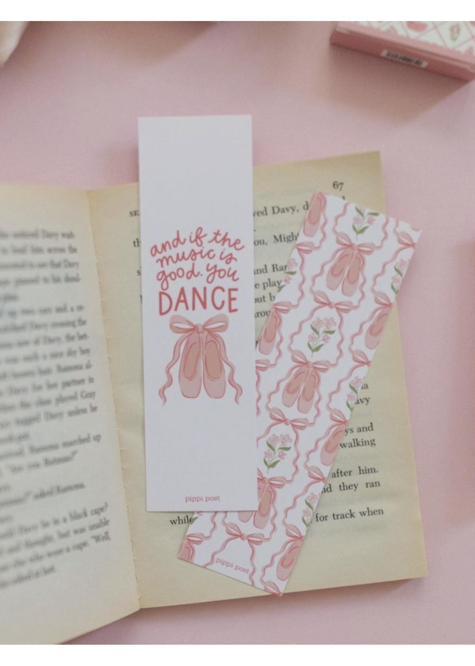 PIPPI POST BALLET BOOKMARK SET