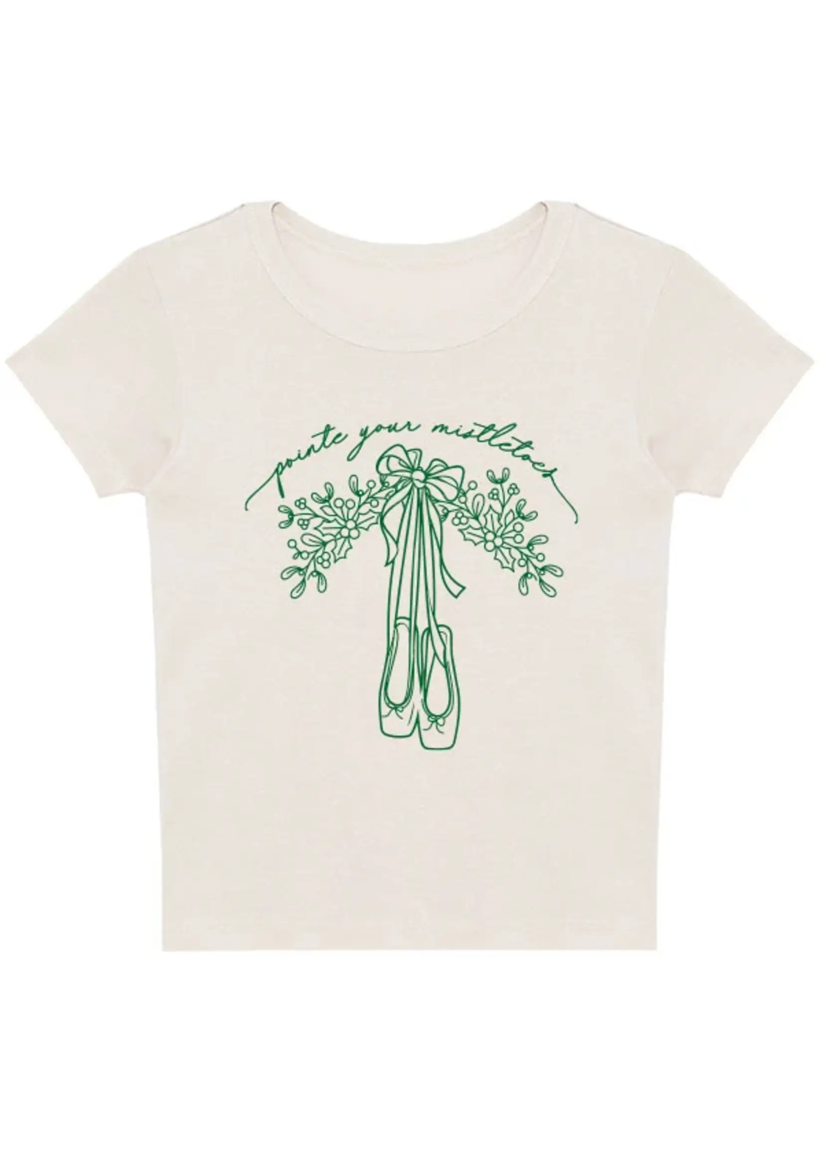 COVET DANCE POINTE YOUR MISTLETOES TSHIRT