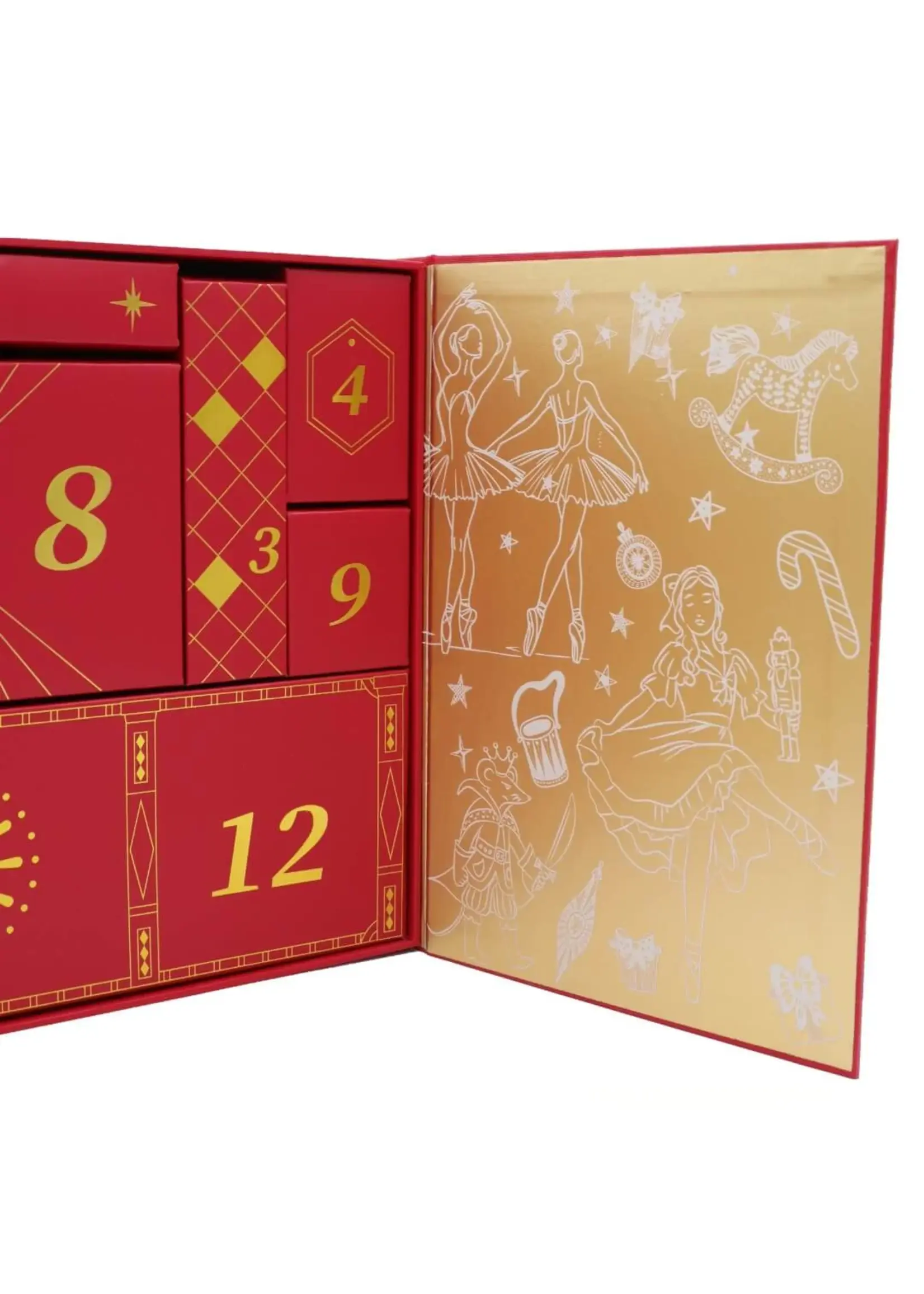 CAPEZIO & BUNHEADS A3065 NUTCRACKER THEMED ADVENT CALENDAR