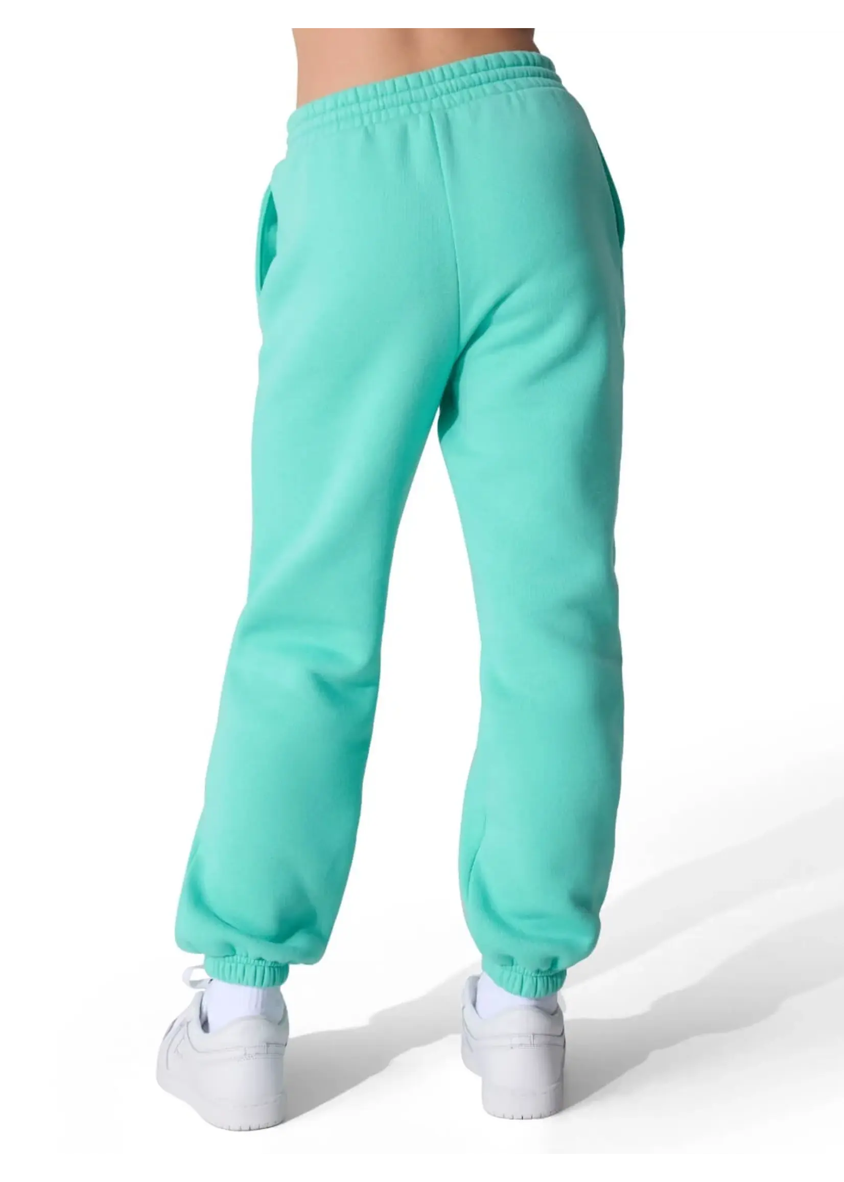 CAPEZIO & BUNHEADS AF13071C CHILD STRIDE LOGO JOGGER PANTS