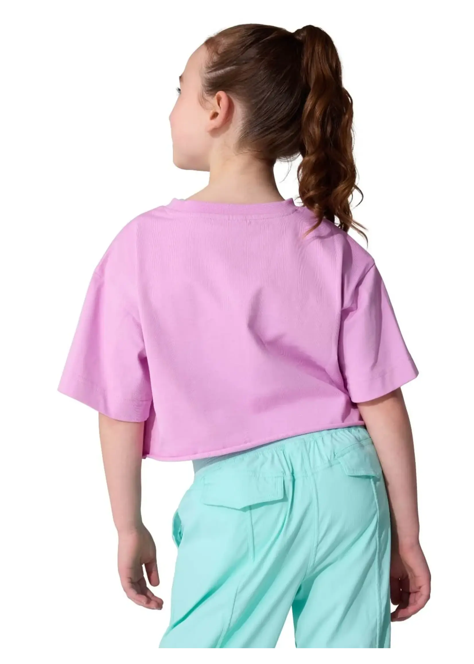 CAPEZIO & BUNHEADS AF13068C CHILD RETRO BOX CROPPED TEE