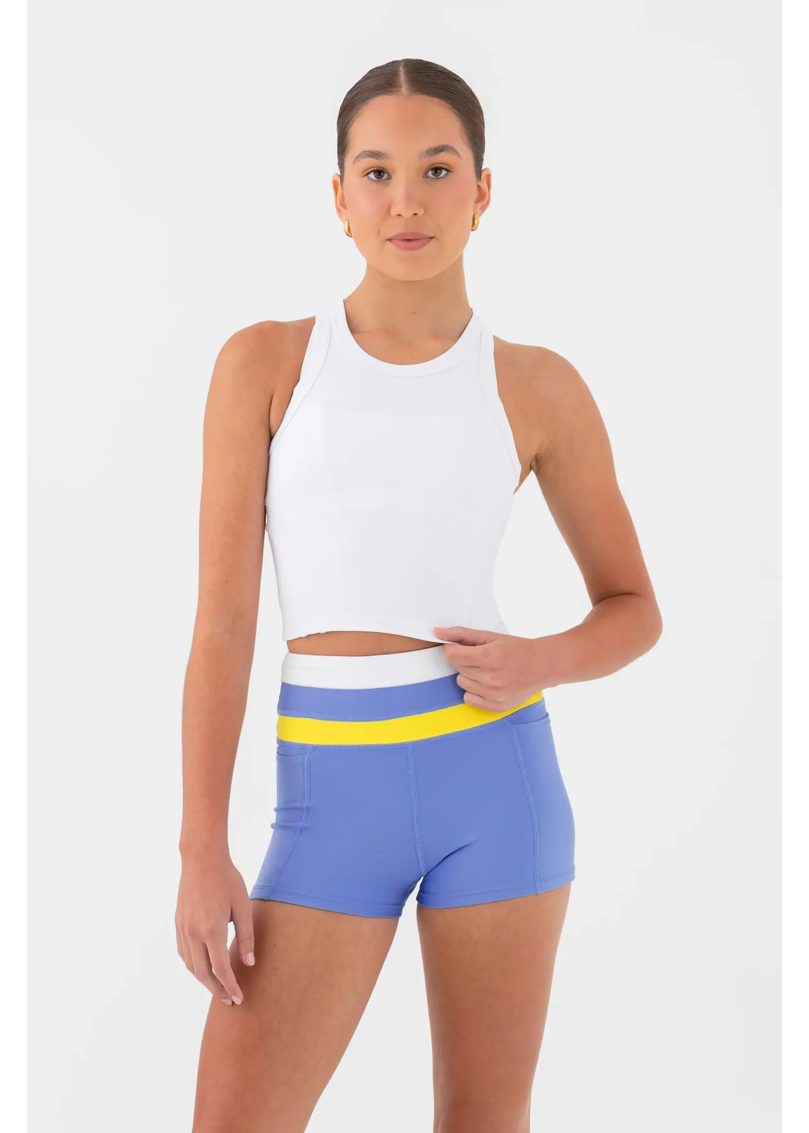 EVERY TURN ET2608 1049 EVERYDAY LONG LINE CROPPED SINGLET BRA TOP