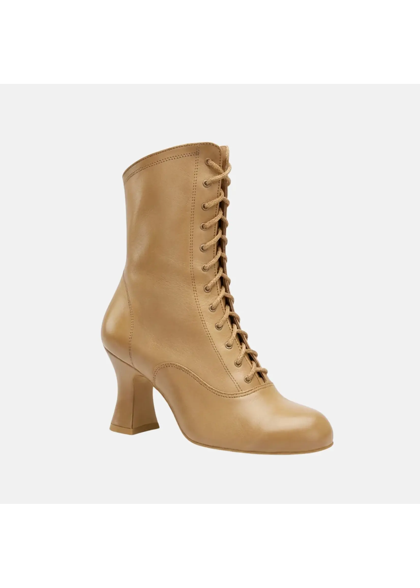 SO DANCA SD155 SHOW BOOT LACE UP/ZIP SIDE 2.5" MUSIC THEATRE JAZZ BOOT