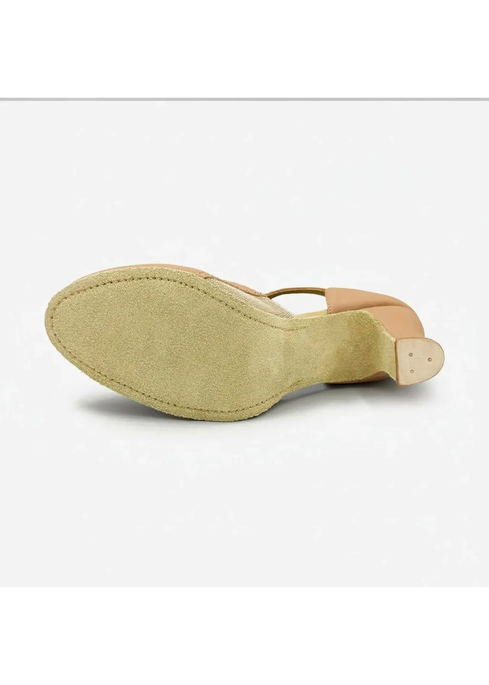 SO DANCA CH57 CONNIE T STRAP SUEDE SOLE CHARACTER SHOE