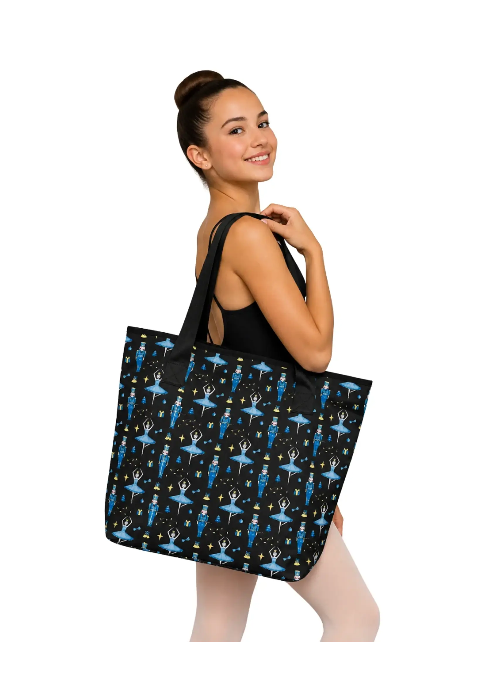 DANSHUZ B26540 B26541 NUTCRACKER TOTE BAG