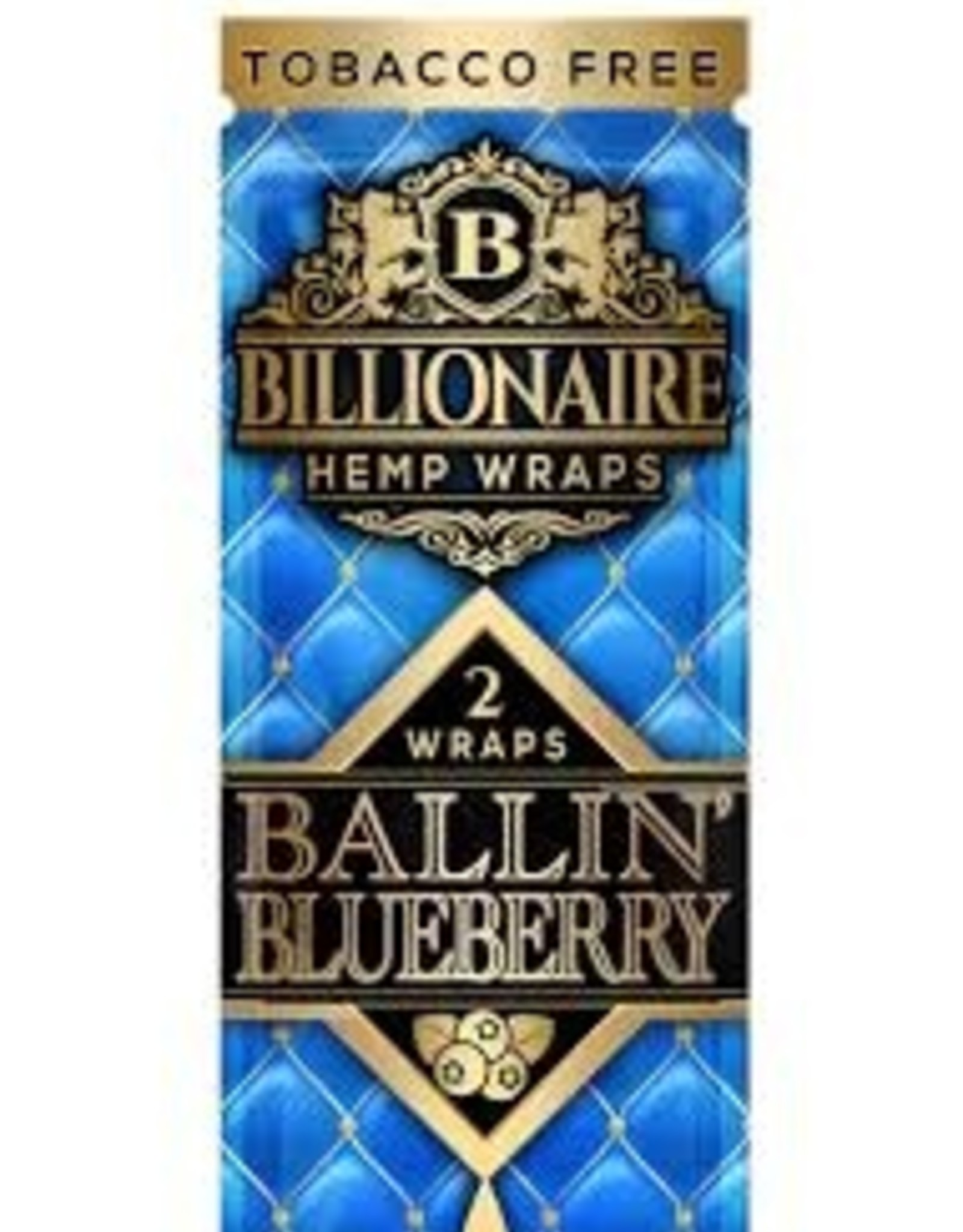 Ultimate Brands Billionaire Ballin' Blueberry Hemp Wraps